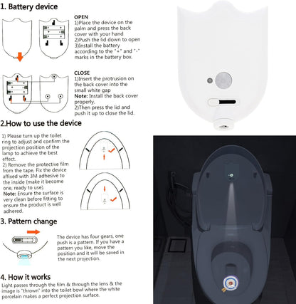 MidnightAim™ Toilet Light